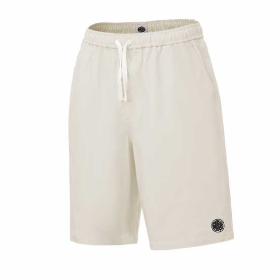 Pretty Green Мъжки Шорти Casual Shorts Mens Light Grey 
