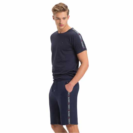 Tommy Hilfiger Tape Shorts Blue Мъжки къси панталони