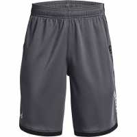 Under Armour Детски Шорти Stunt 3.0 Shorts Juniors Черно сиво Детски къси панталони