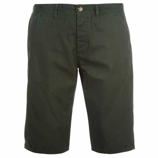 Kangol Мъжки Къси Панталони Chino Shorts Mens Deep Green Мъжки панталони чино