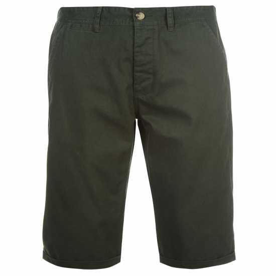 Мъжки панталони чино Kangol Мъжки Къси Панталони Chino Shorts Mens Deep Green Kangol Мъжки Къси Панталони Chino Shorts Mens Deep Green Мъжки панталони чино