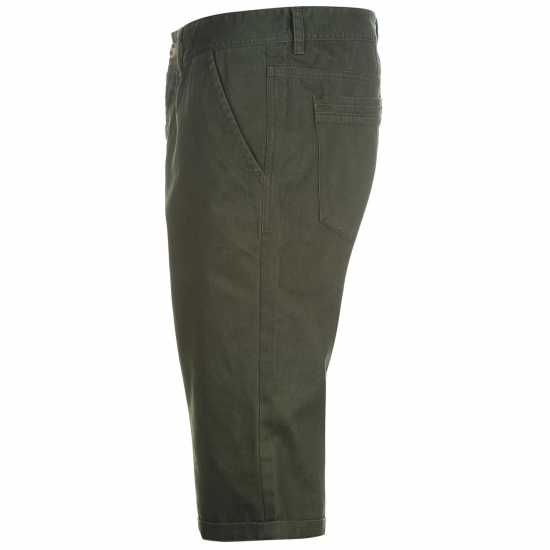 Kangol Мъжки Къси Панталони Chino Shorts Mens Deep Green - Мъжки панталони чино