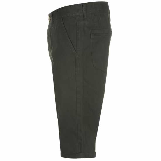 Мъжки панталони чино Kangol Мъжки Къси Панталони Chino Shorts Mens Deep Green Kangol Мъжки Къси Панталони Chino Shorts Mens Deep Green Мъжки панталони чино