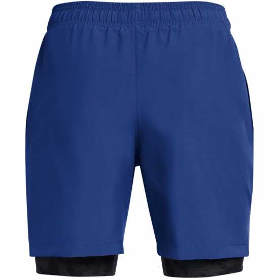 Under Armour Armour Ua Tech Woven 2In1 Short Gym Boys Blue Детски къси панталони