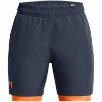 Under Armour Armour Ua Tech Woven 2In1 Short Gym Boys Grey Детски къси панталони
