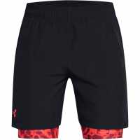 Under Armour Armour Ua Tech Woven 2In1 Short Gym Boys Black Детски къси панталони