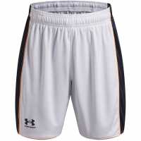 Under Armour Kids' Performance Gym Shorts White/Navy 