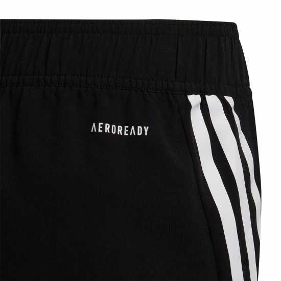 Adidas Къси Панталони Момичета Aeroready Training 3-Stripes Shorts Junior Girls  Детски къси панталони