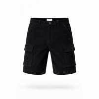 Jack Wills Mens Cargo Shorts Black Horn 