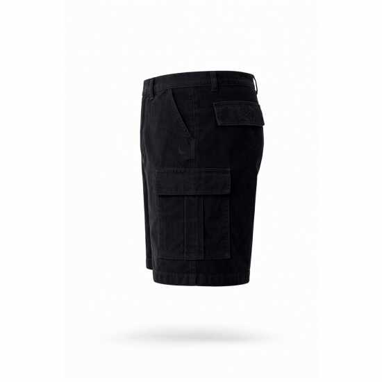 Jack Wills Mens Cargo Shorts Black Horn 