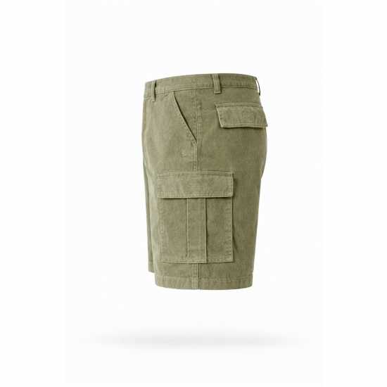 Jack Wills Mens Cargo Shorts Silver Sage 