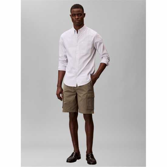 Calvin Klein Jeans Men's Cargo Shorts Dusty Olive 