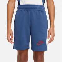 Nike Момчешки Къси Гащи Hybrid Fleece Shorts Junior Boys Mystic Navy Детски къси панталони