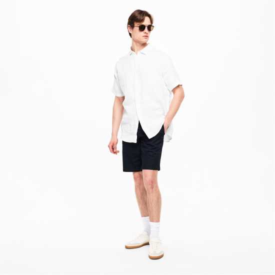 Armani Exchange Къси Панталони Men's Bermuda Chino Shorts Deep Navy 