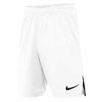 Nike Unisex Kids' Performance Gym Shorts White/Black 