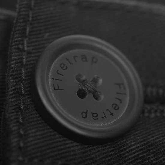 Firetrap Мъжки Шорти Btk Shorts Mens Прано черно Мъжки къси панталони