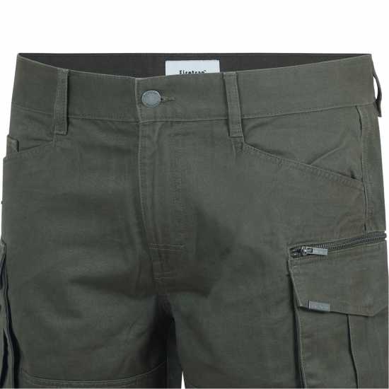 Firetrap Мъжки Шорти Btk Shorts Mens Хаки Мъжки къси панталони