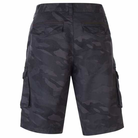 Firetrap Мъжки Шорти Btk Shorts Mens Navy Camo Мъжко облекло за едри хора