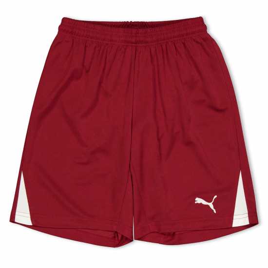 Puma (F3) Fb Team Shorts With Brief Juniors Red Puma (F3) Fb Team Shorts With Brief Juniors Red