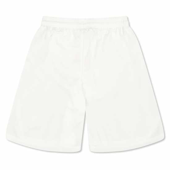 Puma (F3) Fb Team Shorts With Brief Juniors White Puma (F3) Fb Team Shorts With Brief Juniors White