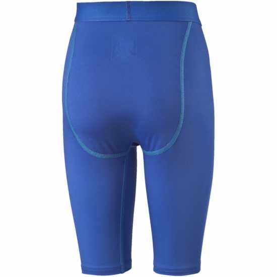 Puma (5) Tb Short Tight (Vent) Juniors Blue 