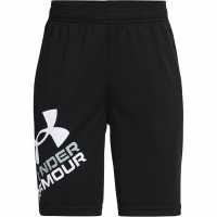 Under Armour Logo Shorts Black/White Детски къси панталони