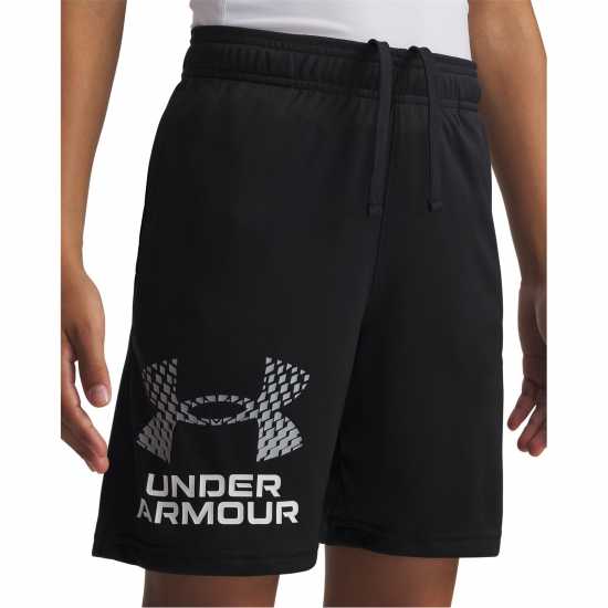 Under Armour Armour UA Tech™ Woven Wordmark Shorts Boys' Черно/Бяло 