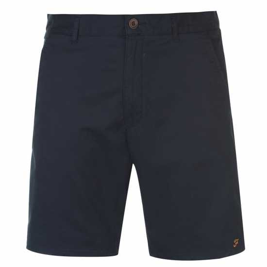Къси Панталони Farah Hawk Chino Shorts True Navy 412 - Мъжки панталони чино