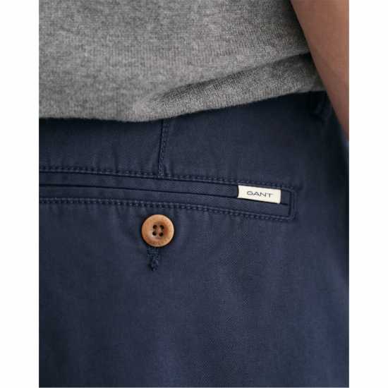 Gant Slim Fit Twill Shorts Морски 