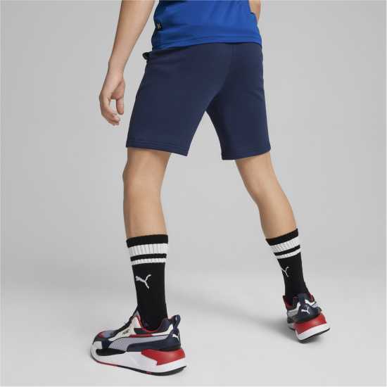 Детски къси панталони Puma Момчешки Къси Гащи Essential Sweat Shorts Junior Boys Морска синьо Puma Момчешки Къси Гащи Essential Sweat Shorts Junior Boys Морска синьо Детски къси панталони