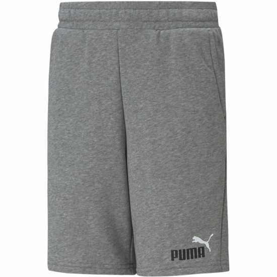 Puma Момчешки Къси Гащи Essential Sweat Shorts Junior Boys Мед Грийт Детски къси панталони
