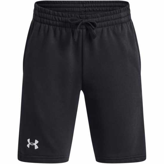 Under Armour Rival Fleece Jogger Shorts Black/White 