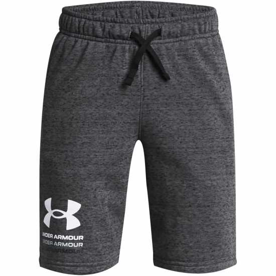 Under Armour Boys Rival Terry Short Grey Детски къси панталони