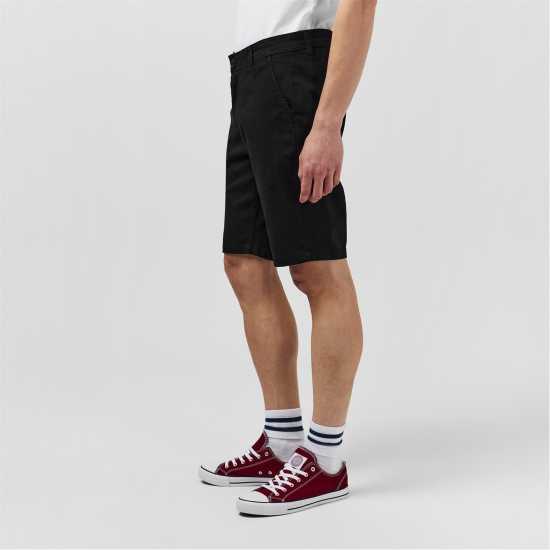 Soulcal Chino Short Mens Black 