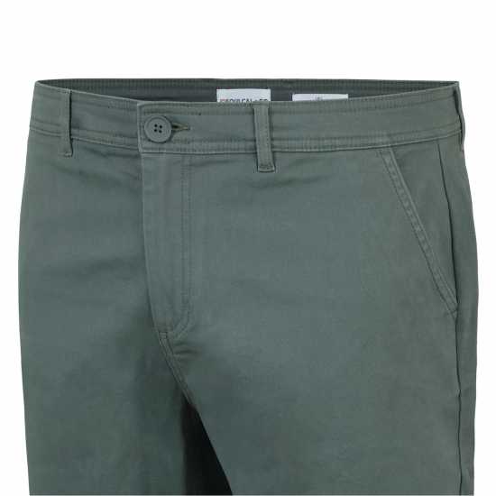 Мъжки панталони чино Soulcal Chino Short Mens Хаки Soulcal Chino Short Mens Хаки Мъжки панталони чино