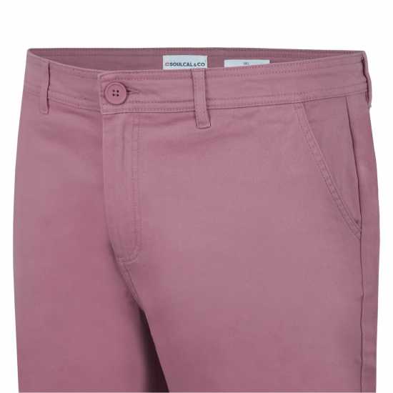 Soulcal Chino Short Mens Мави Мъжки панталони чино