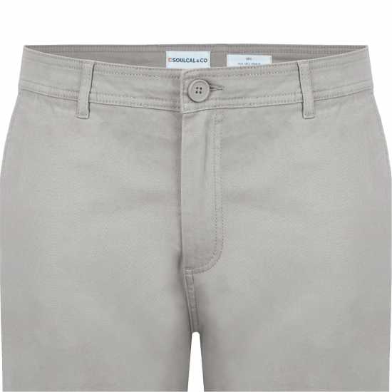 Soulcal Chino Short Mens Камък Мъжки панталони чино