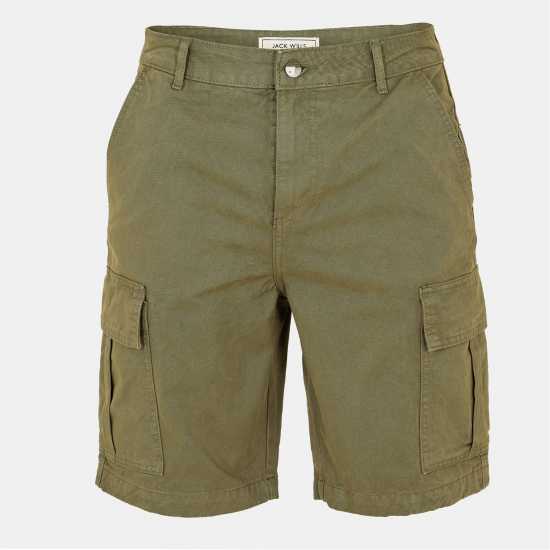 Twill Cargo Shorts  