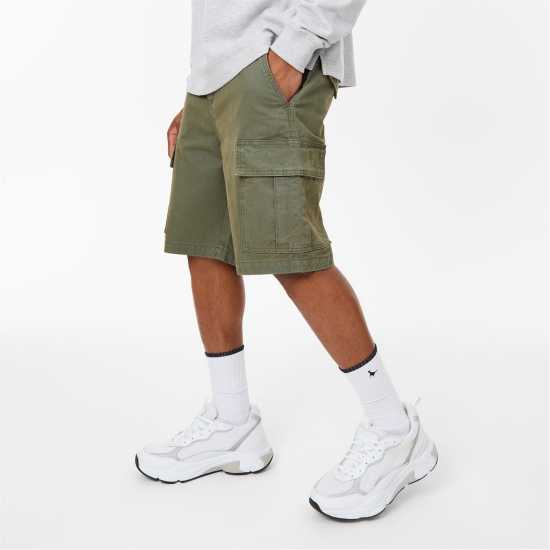 Twill Cargo Shorts  