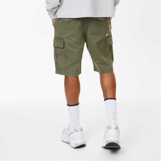 Twill Cargo Shorts  