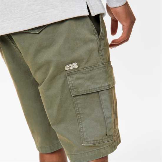 Twill Cargo Shorts  