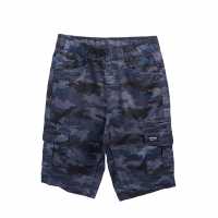 Firetrap Детски Шорти Cargo Shorts Juniors Нави Каму Детски къси панталони
