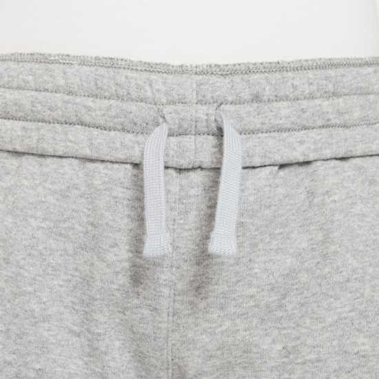 Nike Sportswear Club Fleece Big Kids' French Terry Shorts Тъмно сиво меланж Детски къси панталони