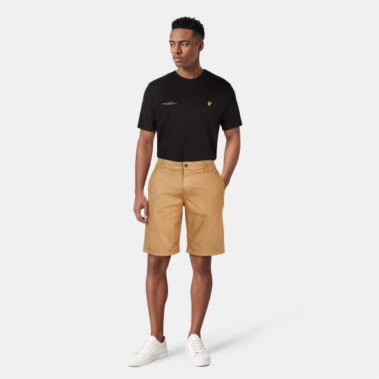 Lyle And Scott Anfield Shorts Бежово W2103 