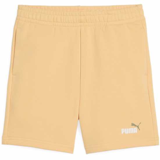 Puma Момчешки Шорти Полар Essentials Logo Fleece Shorts Boys Абрикос Детски къси панталони