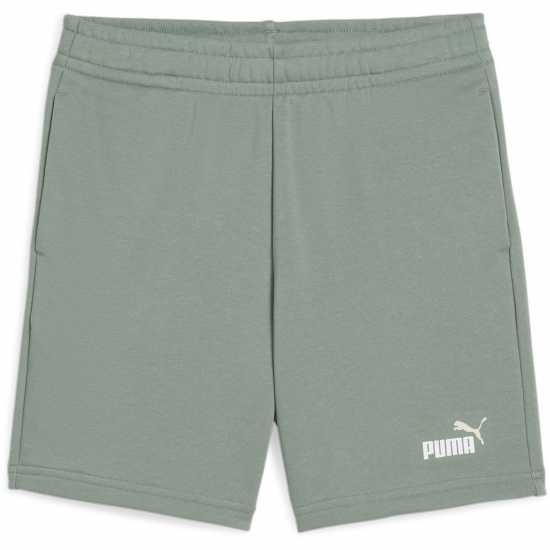 Puma Момчешки Шорти Полар Essentials Logo Fleece Shorts Boys Лунно зелено Детски къси панталони