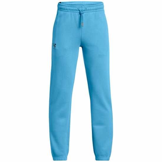 Under Armour Icon Fleece Taping Joggers Juniors Етер Блу/Блк Детски долнища на анцуг