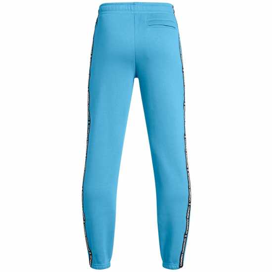 Under Armour Icon Fleece Taping Joggers Juniors Етер Блу/Блк Детски долнища на анцуг