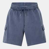 Fleece Cargo Jogger Shorts  