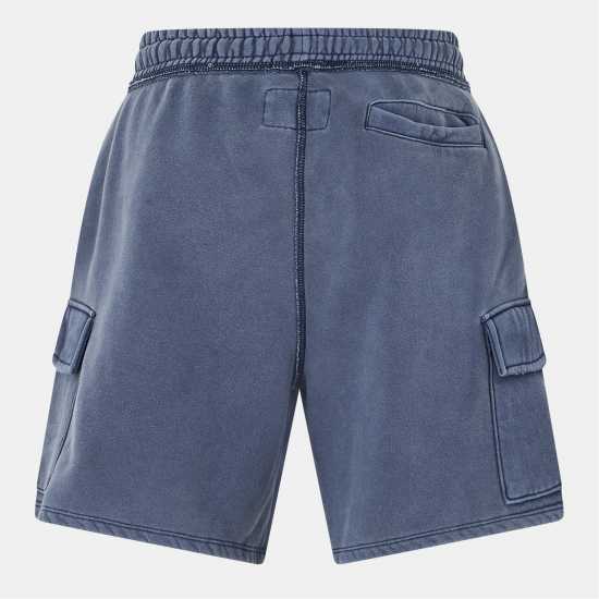 Fleece Cargo Jogger Shorts  